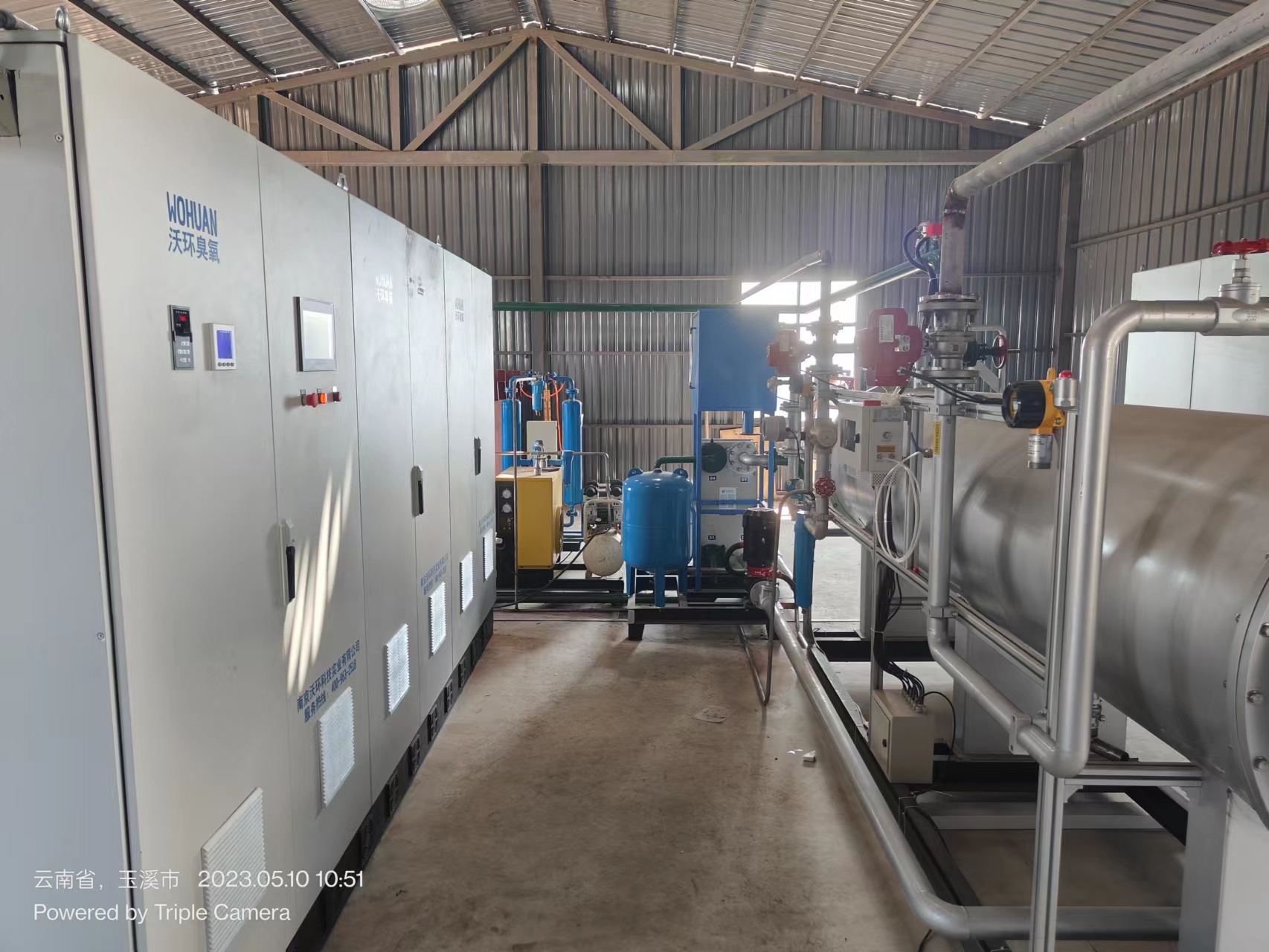 云南脫硝臭氧現(xiàn)場